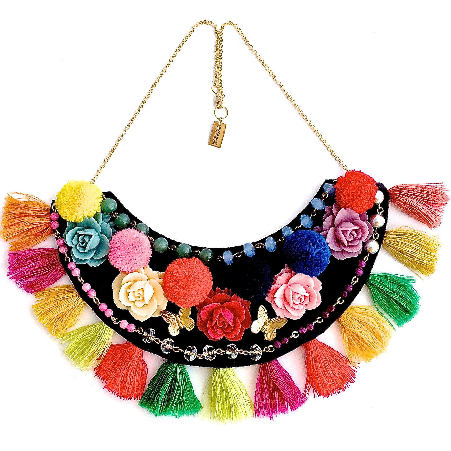 Collar de flores